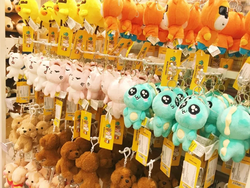 MUMUSO character plush keychains