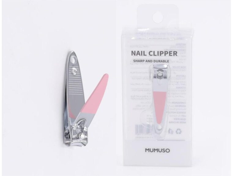 MUMUSO Anti-Slip Nail Clipper-Pink/S product image