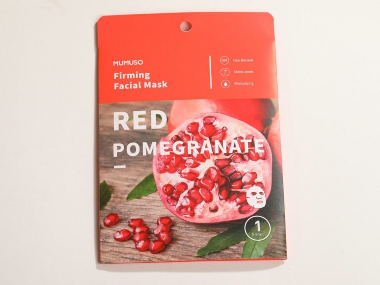 MUMUSO Red Pomegranate Firming Facial Mask