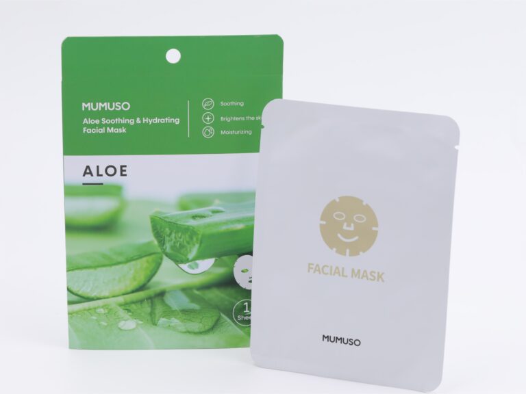 MUMUSO Aloe Soothing & Hydrating Facial Mask