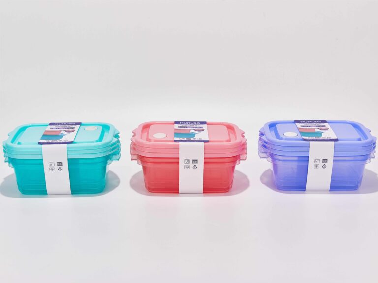 MUMUSO 3-Piece Food Storage Container Set-L