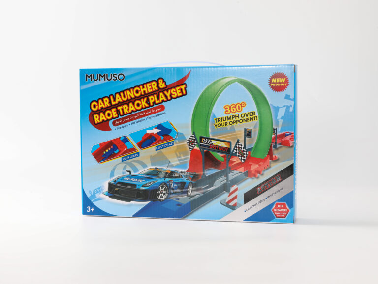 MUMUSO Car Launcher & Race Track Playset product image