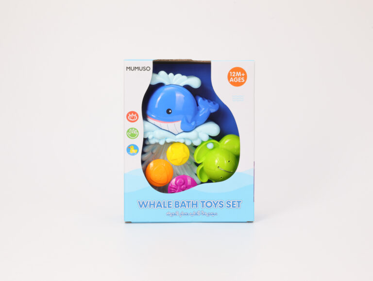 MUMUSO Whale Bath Toys Set product image