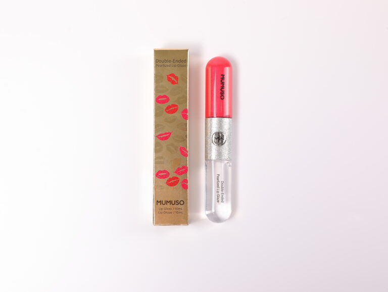 MUMUSO Double-Ended Pearlized Lip Glaze (02 Pink) product image
