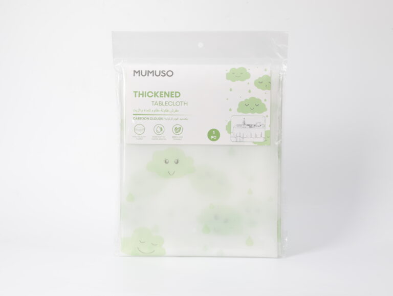 MUMUSO Waterproof & Oil-Proof Thickened Tablecloth (Cartoon Clouds) product image