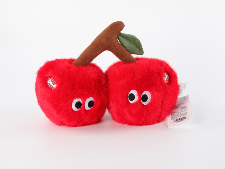 MUMUSO 20 Cm Stuffed Fruit (Double Cherries) product image