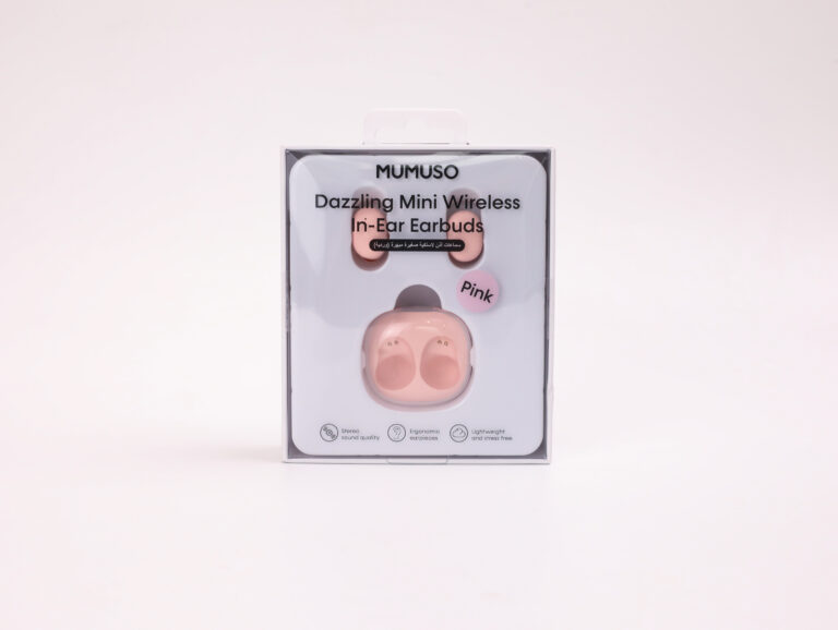 MUMUSO Dazzling Mini Wireless In-Ear Earbuds (Pink) product image