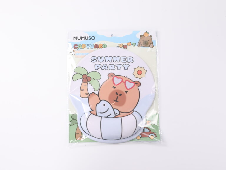 MUMUSO Summer Party Capybara Mouse Pad With Wrist Rest product image