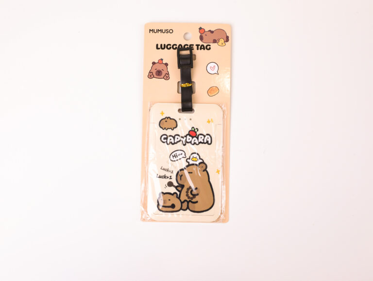 MUMUSO Adorable Capybara Luggage Tag (Style C) product image