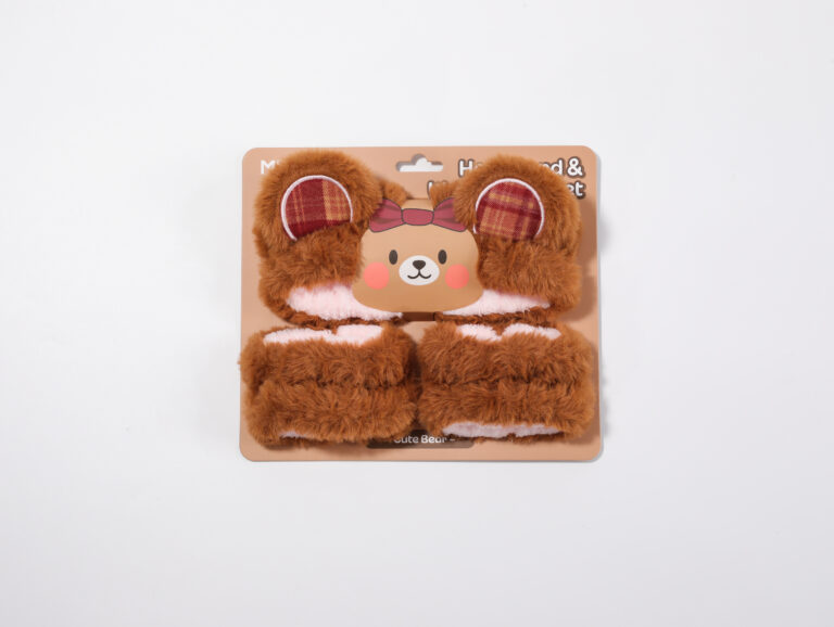 MUMUSO Animal Series Headband & Wristbands Set (Cute Bear) product image
