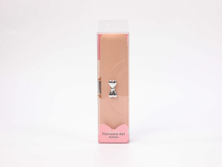 MUMUSO Elegant Bowtie 3-Piece Flatware Set (Russet Pink) product image
