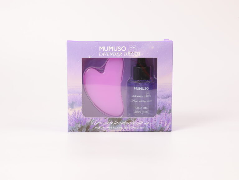 MUMUSO Lavender Face Oil With Gua Sha Massage Tool product image