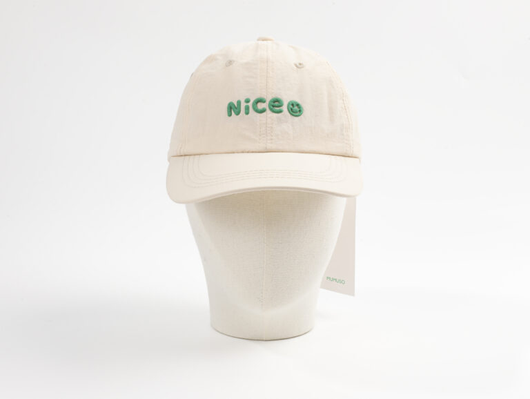MUMUSO Kids Nice Letter Baseball Cap - White product image