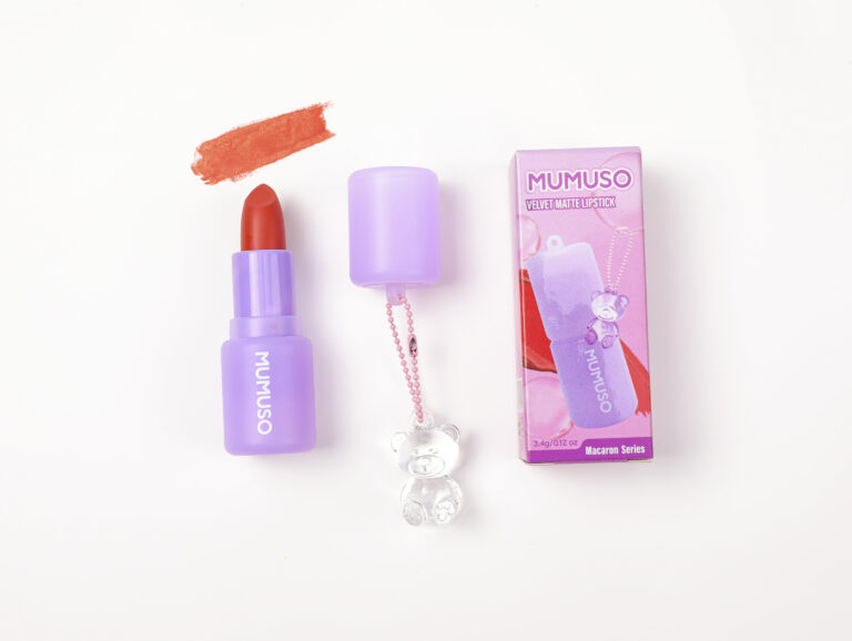 MUMUSO Macaron Collection Velvet Matte Lipstick - 04 Rose Red product image