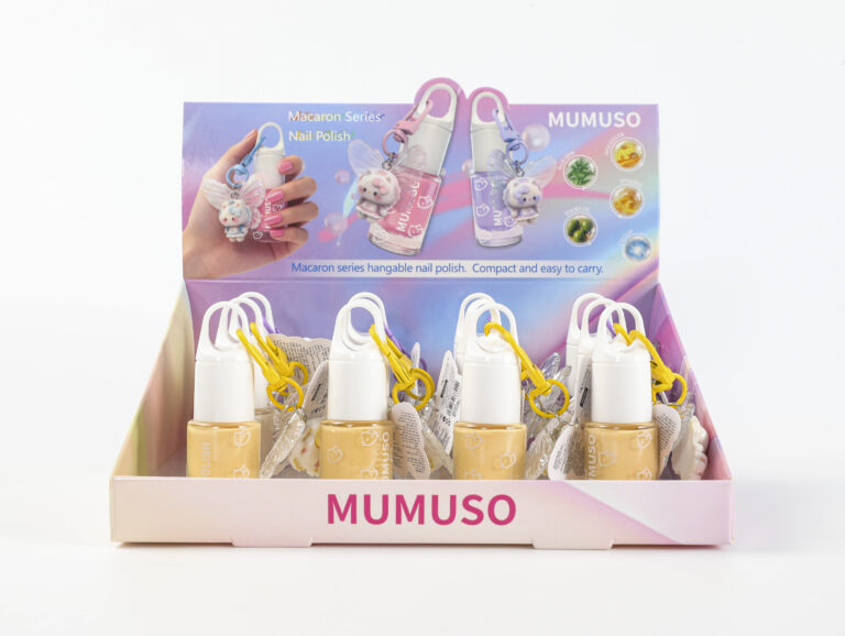 MUMUSO Macaron Series Nail Polish With Cute Charm - 09 Yellow product image