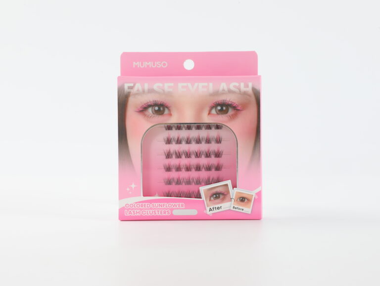 MUMUSO Colored Sunflower Lash Clusters (48 Clusters/Pink) product image