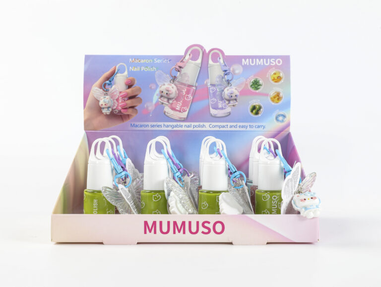 MUMUSO Macaron Series Nail Polish With Cute Charm - 10 Grass Green product image