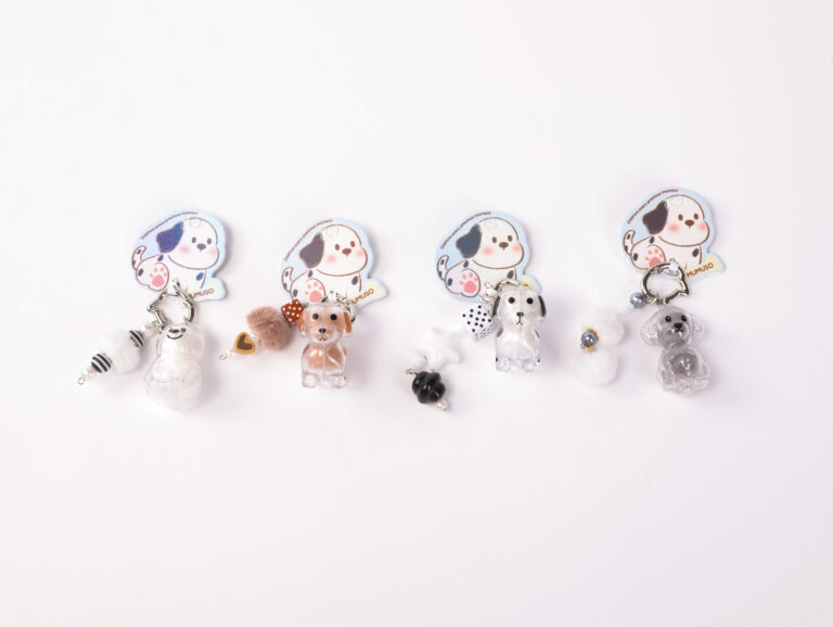 MUMUSO Cute Puppy Hair Storage Bag Pendant product image