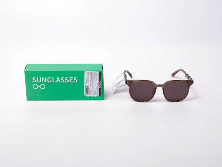 MUMUSO 6130 Fashion Curved-Temple Polarized Sunglasses (Tawny) product image