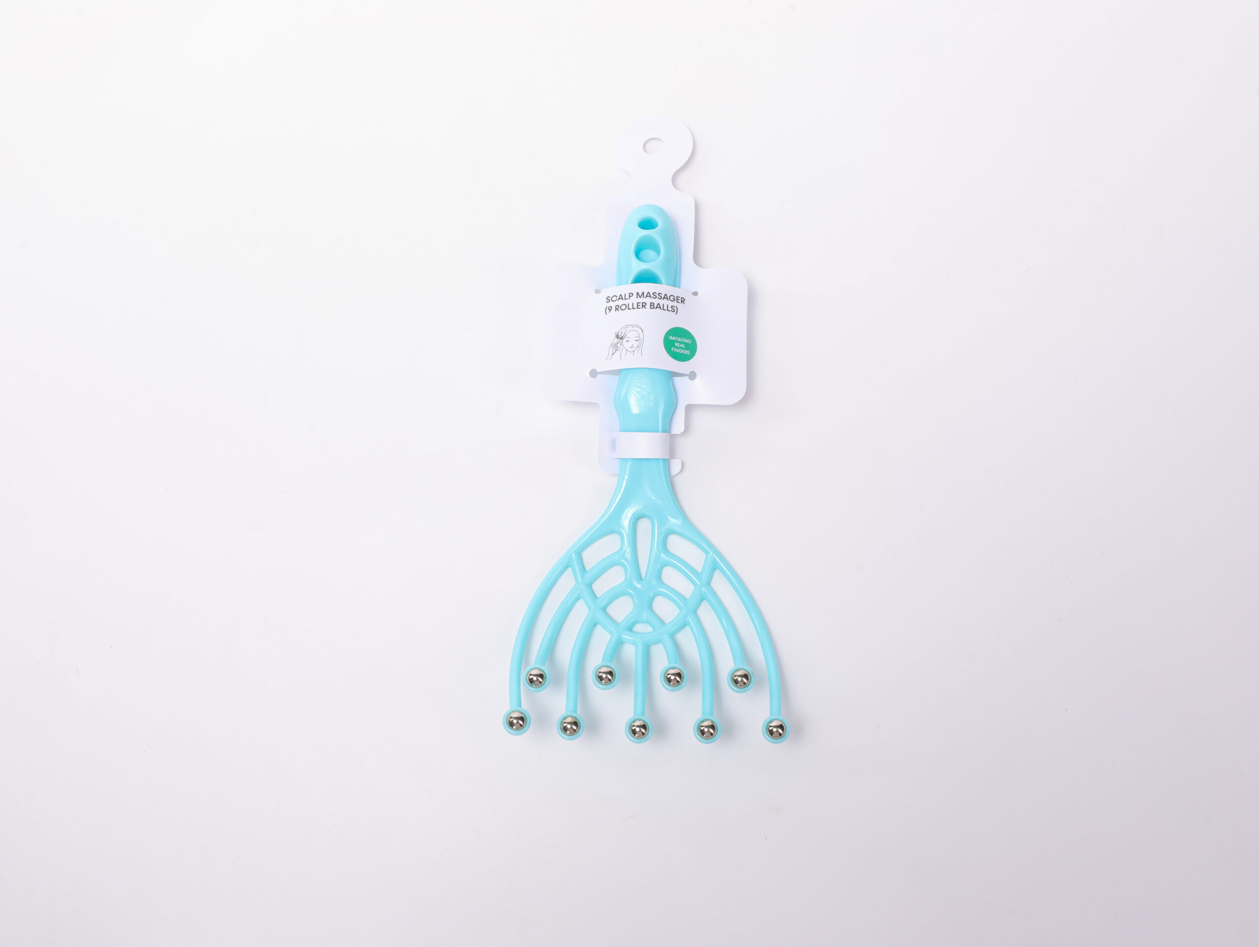 MUMUSO Scalp Massager (9 Roller Balls/Blue) product image