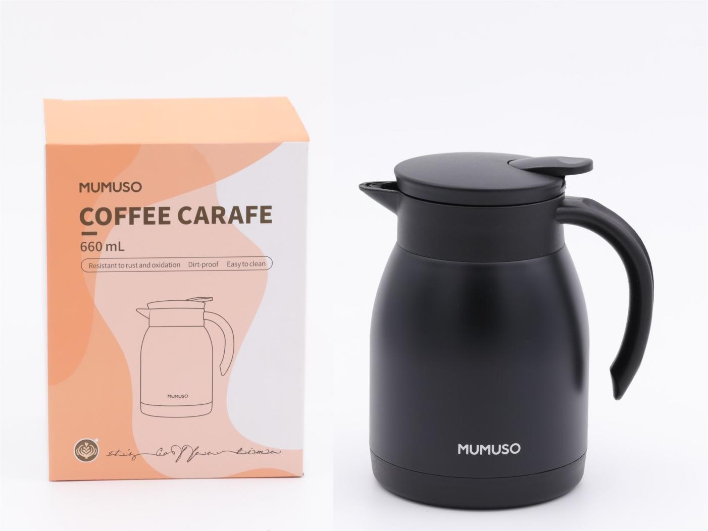 MUMUSO Coffee Carafe (660 ml/Black) product image