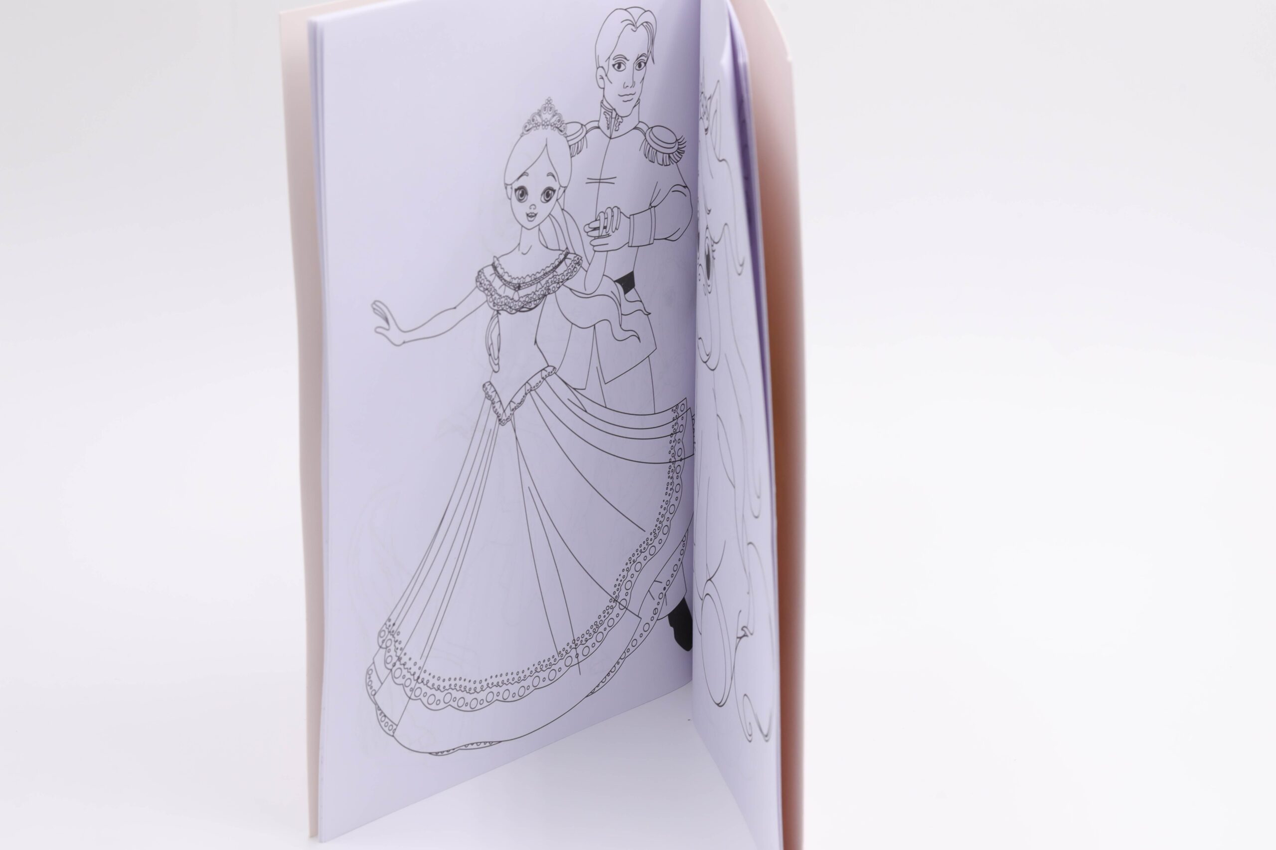 MUMUSO A4 Coloring Book With Crayons (Princess) alternate product view