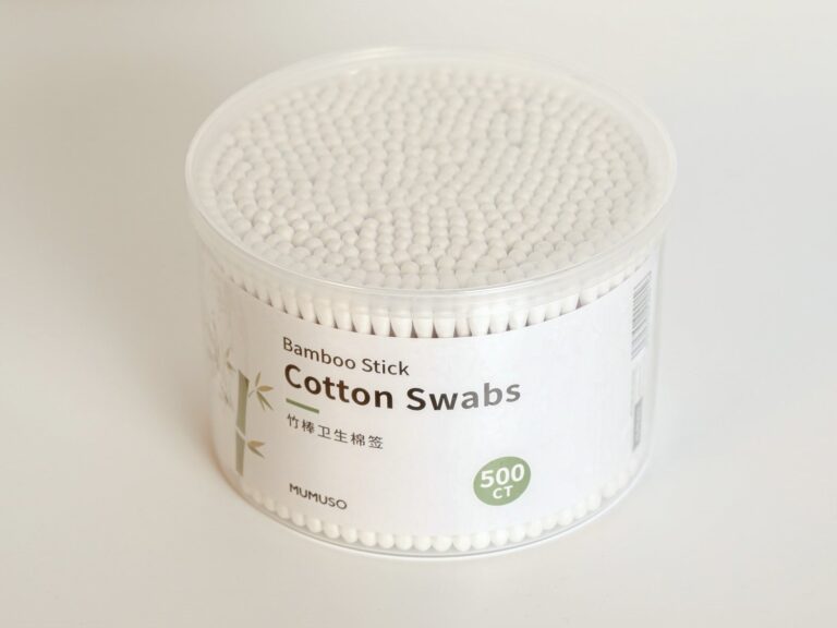 MUMUSO Bamboo Stick Cotton Swabs (500Ct) product image