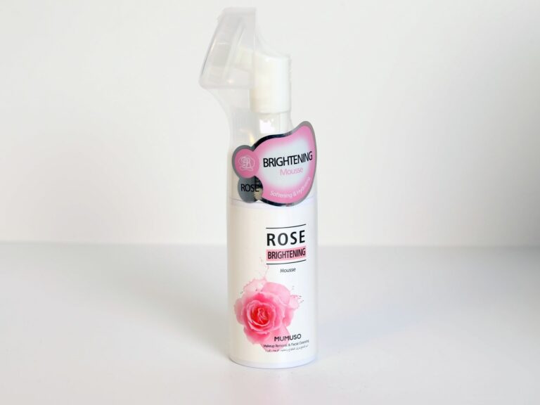 MUMUSO Rose Brightening Mousse For Makeup Removal & Facial Cleansing product image