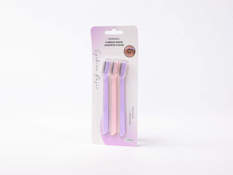 MUMUSO Eyebrow Razor (Assorted Color/3-Pack) product image