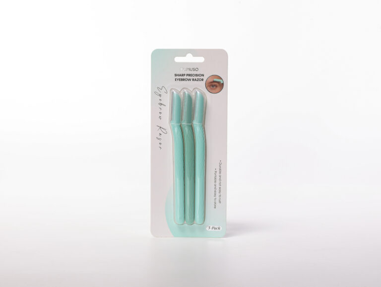 MUMUSO Eyebrow Razor With Precision Cover (3-Pack) product image
