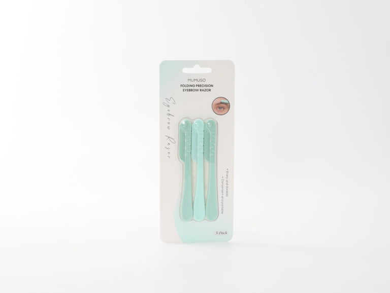 MUMUSO Eyebrow Razor With Precision Cover (3-Pack) product image