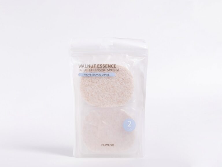 MUMUSO Facial Cleansing Sponge (Walnut Essence) product image