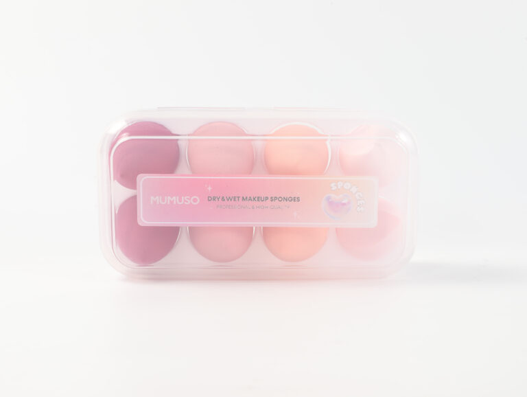 MUMUSO Skin-Friendly Makeup Sponges (8-Pack/Pink) product image