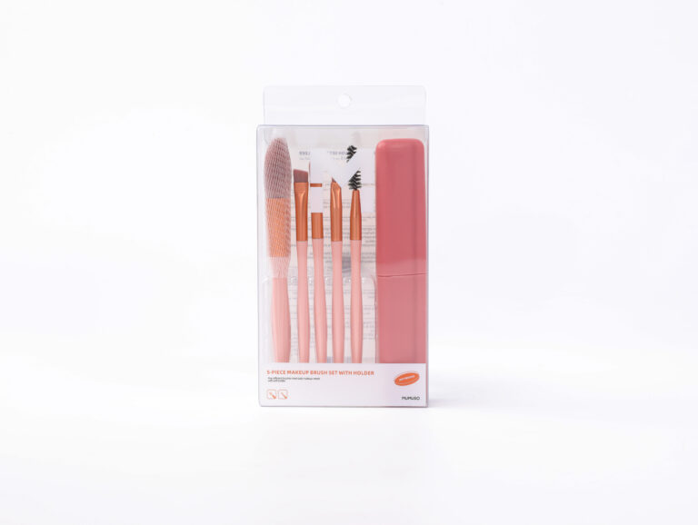 MUMUSO 5-Piece Makeup Brush Set With Holder product image