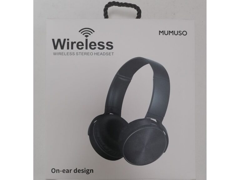 MUMUSO High Quality Wireless On-Ear Headphones-Black product image