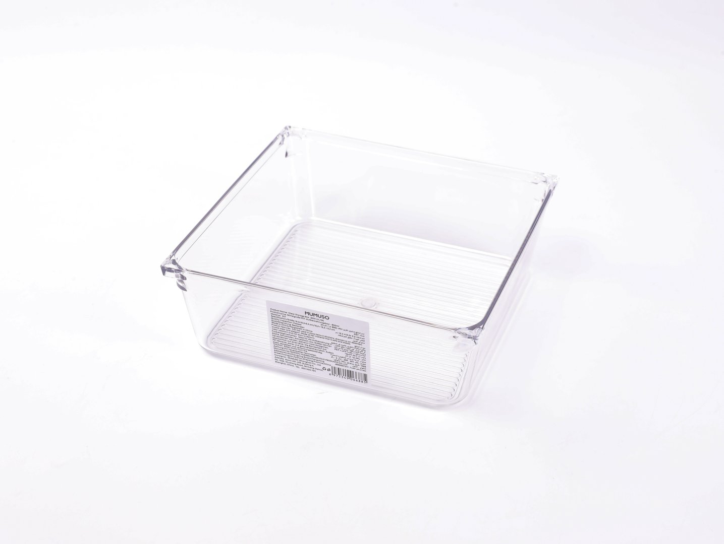 MUMUSO Clear Storage Box (800 ml/M) alternate product view