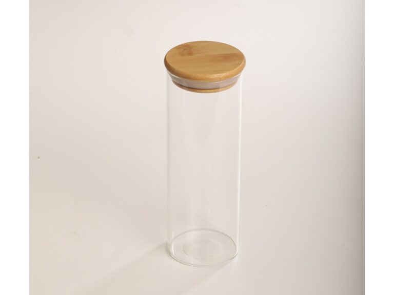 MUMUSO Round Glass Storage Jar-500 ml product image