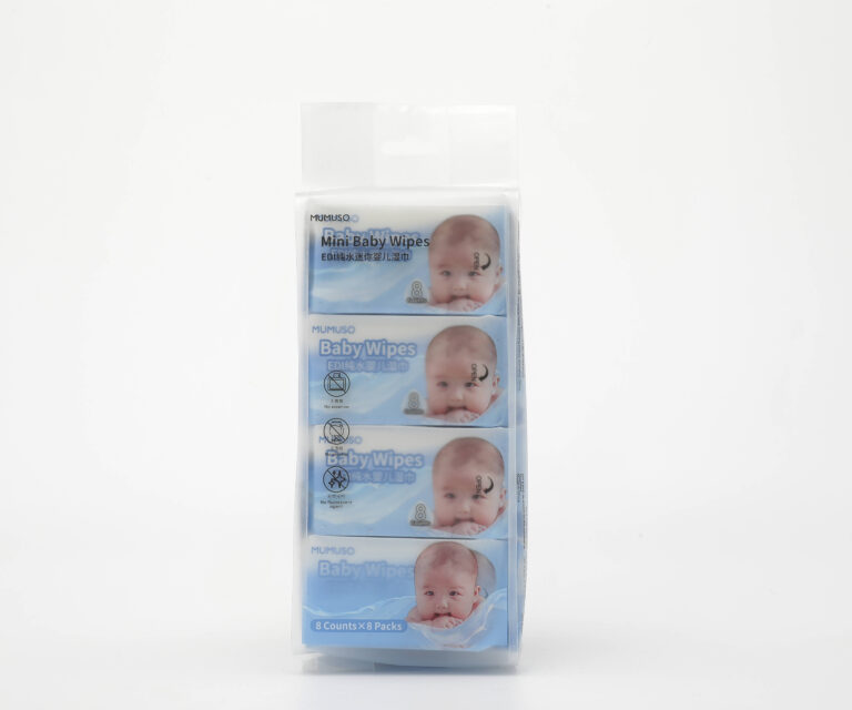 MUMUSO Mini Baby Wipes (8 Counts×8 Packs) product image