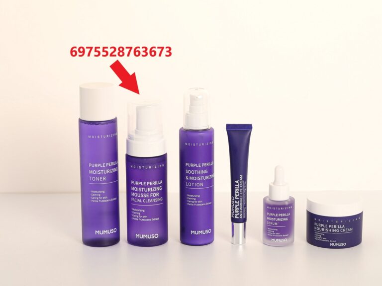 MUMUSO Purple Perilla Moisturizing Mousse For Facial Cleansing product image