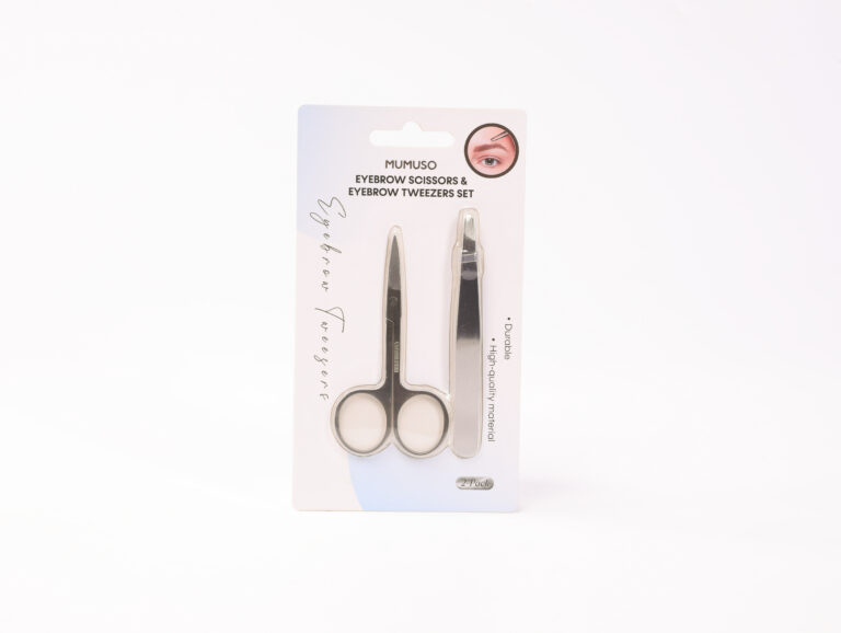 MUMUSO Eyebrow Scissors & Eyebrow Tweezers Set product image
