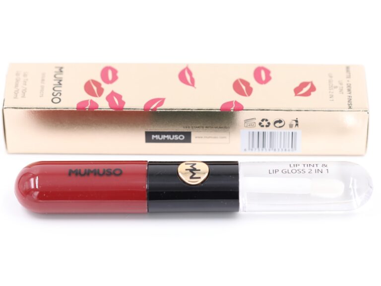 MUMUSO Lip Tint & Lip Gloss 2-in-1 (Dark Red) product image