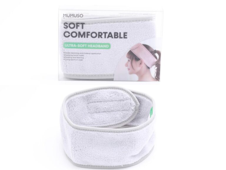 MUMUSO Ultra-Soft Headband (Grey) product image