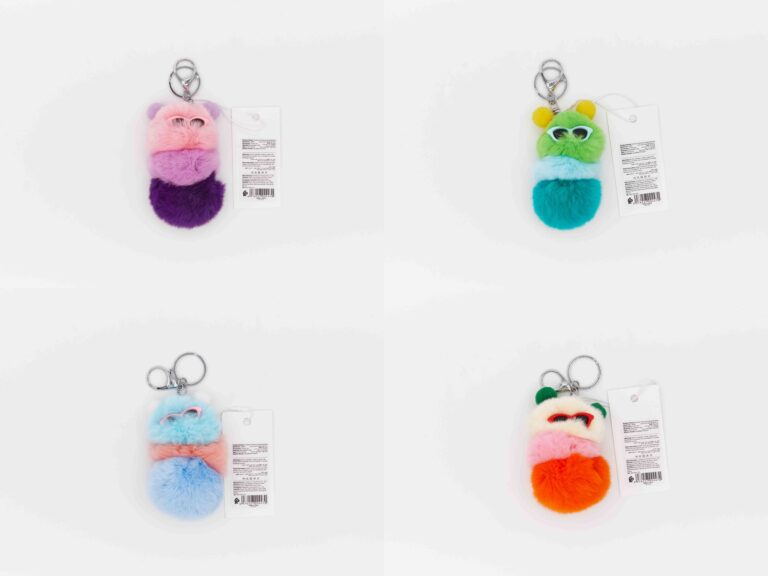 MUMUSO Cartoon Pompom Bag Pendant product image
