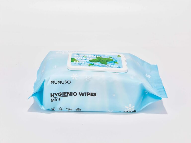 MUMUSO Hygienic Wipes (Mint/80 Counts) product image