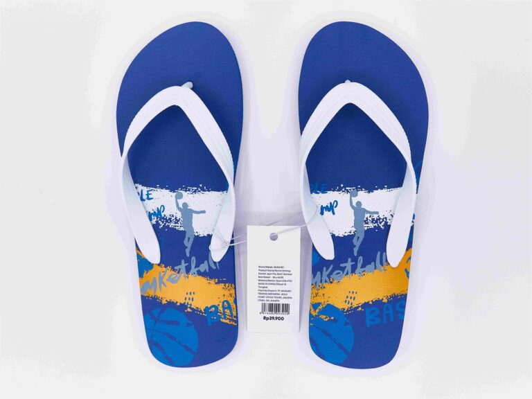MUMUSO Men's Flip-Flops (Basketball/Blue/42-43) product image