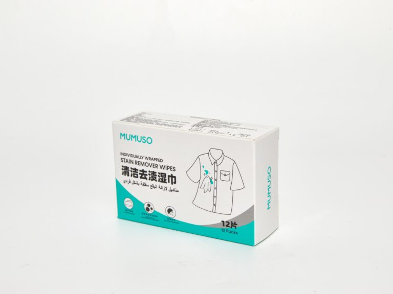 MUMUSO Individually Wrapped Stain Remover Wipes (12 Packs) product image