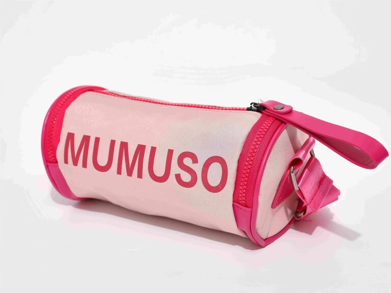 MUMUSO Cylindrical Gym Bag (Pink) product image