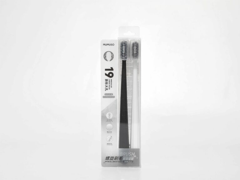 MUMUSO Deep Cleaning Toothbrush With Spiral Bristles (2-Pack) product image
