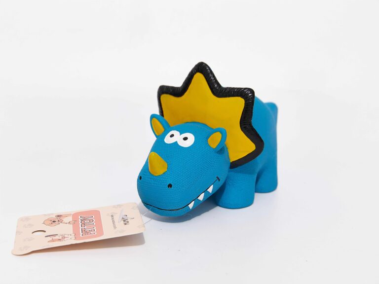 MUMUSO Dog Chew Toy (Blue Dinosaur) product image
