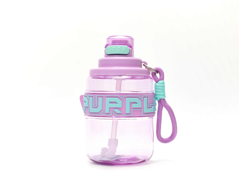 MUMUSO Portable Water Bottle With Straw (930 ml/Purple) product image